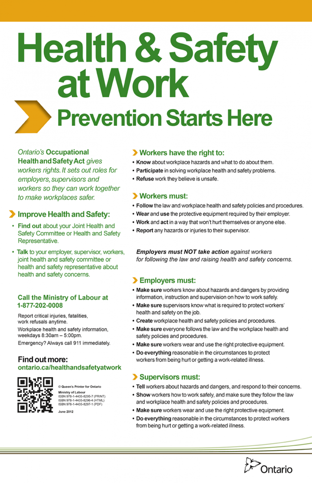 Health & Safety at Work